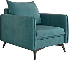 Кресло в петролен цвят Juli Bis – Ropez