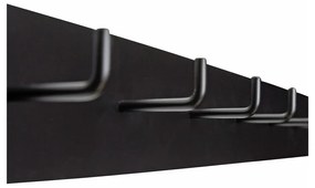 Черна метална стенна закачалка Hack – Hübsch