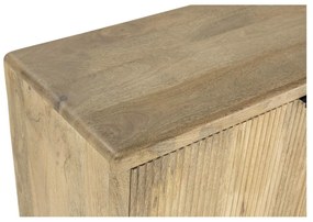 Скрин от масивно манго в естествен цвят 150x85x40 cm Mundra – MOME