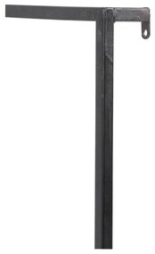 Матиран черен рафт от елхово дърво Maddison - Light &amp; Living