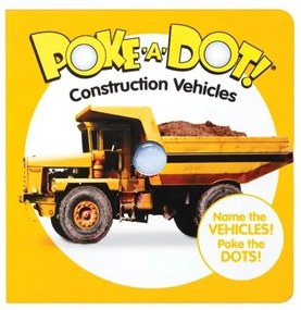 Книжка с бутони Construction Vehicles - Melissa and Doug