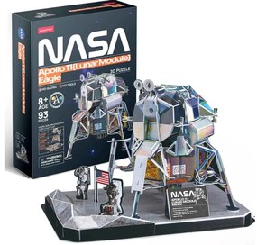 Cubic Fun - Пъзел 3D NASA Лунен Модул Apollo 11 Eagle 93ч. DS1058h