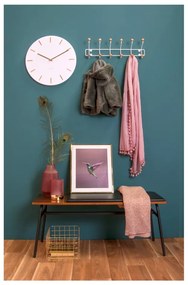 Бял стенен часовник Charm - Karlsson