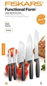 Fiskars - Комплект ножове Functional Form, 5 броя