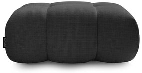 Черна шенилова табуретка Ivane – Bobochic Paris