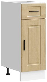853940 vidaXL Кухненски шкаф Porto, дъб сонома, инженерно дърво