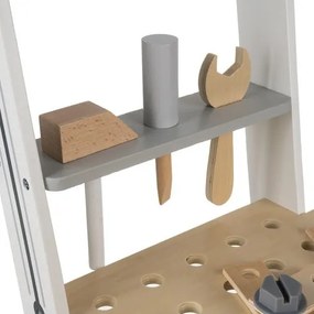 Дървена работилница за деца с инструменти - образователна играчка 3в1