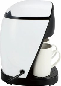 Втора ръка: Кафемашина Rosberg R51170E, 450W, 250ml, 2 чаши, Постоянен филтър, Бял