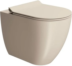 Мивка Pura/55 Swirlflush с капак Super Slim MS86SC GSI-Бежов