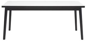 Черно-бяла сгъваема маса за хранене от дъб Hammel , 180 x 90 cm Single - Hammel Furniture