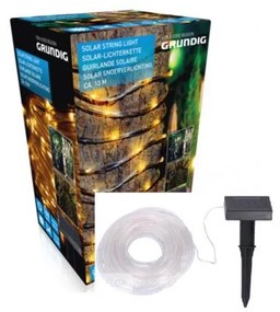 Grundig - LED Соларна верига 10m LED/1,2V 600mAh