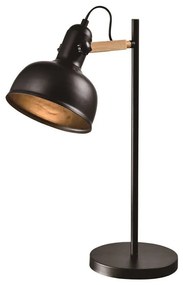 Черна метална настолна лампа (височина 56 cm) Reno - Candellux Lighting