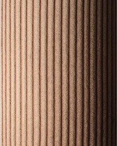 Кафява детска възглавница за диван от рипсено кадифе Roll – Wigiwama