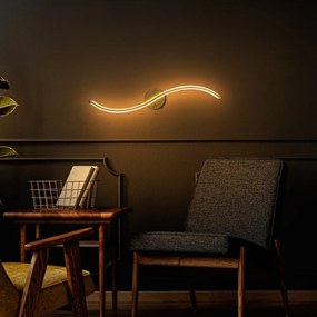 LED стенна лампа в златист цвят Yilan – Opviq lights