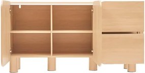 Скрин atmosphera Homelya, 2 врати, 2 чекмеджета, 160 cm, Хевея