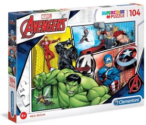 Clementoni - Пъзел The Avengers 27284 - 104 части