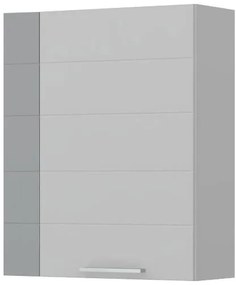 Възможност за персонализиране Висящ шкаф разширение Hudson V9-White - Gray