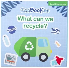 Bigjigs - Магнитна книжка - Уча се да рециклирам