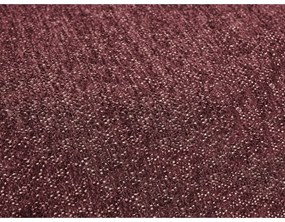 Бордо шенилов сгъваем/с място за съхранение ъглов диван (десен ъгъл) Everest – Bobochic Paris