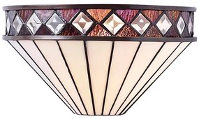 Endon 64149 - Стенно осветително тяло Tiffany FARGO 1xE14/40W/230V