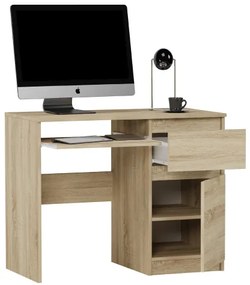 Модерно бюро за писане, офис бюро MODERN N-33 - различни цветови варианти Бял