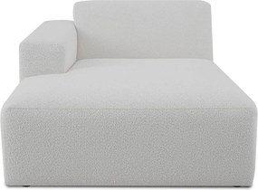 Бял модулен диван от букле (ляв ъгъл) Roxy – Scandic