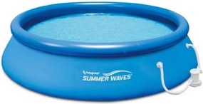 Надуваем басейн с помпа Summer Waves 366 х 76см