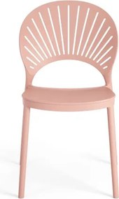 СОЛЕИЛ Пудрово розово - МОДЕРЕН СТОЛ ЗА КУХНЯ/ ГРАДИНА/ КАФЕНЕ (ВЕРТИКАЛНО ПОДРЕЖДАНЕ)