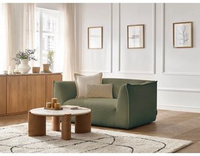 Зелен диван от прежда с примки от букле 170 cm Giorgia – Bobochic Paris