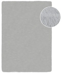 Светлосива синтетична кожа 200x290 cm Ivy Luxury Fur – Flair Rugs