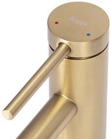 Смесител за мивка Rea Foss GOLD BRUSH Low