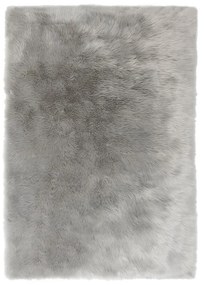 Сив килим , 120 x 170 cm Sheepskin - Flair Rugs