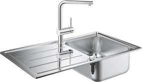 Кухненски умивалник с отцедник и смесител Minta