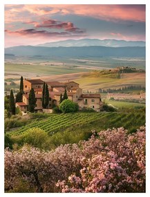 Картина 60x80 cm Pink Tuscany – Styler