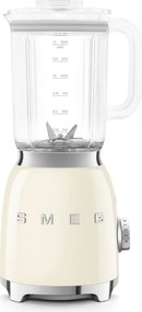 Блендер Smeg BLF03CREU, 800W, 1.5 л, 18000 об/мин, 4 програми, 4 скорости + Пулс, Неръждаема стомана, Крема