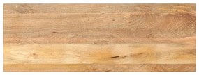 371538 vidaXL Плот за маса, 140x60x3,8 см, правоъгълен, манго масив