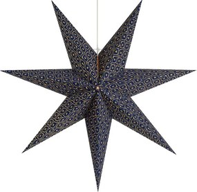 Тъмносиня висяща коледна светлинна украса Baroque – Markslöjd