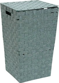 Кош за пране 5five Lise, Бежов, 33x33x53 cm - Зелен