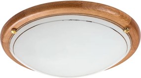 Brilagi - Плафон ORBIS 2xE27/60W/230V Ø 38 см борова дървесина