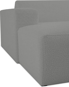 Сив модулен диван от букле (ляв ъгъл) Roxy – Scandic