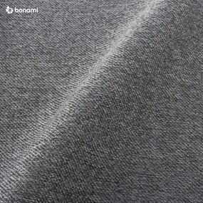 Светлосиво тапицирано единично легло с място за съхранение 90x200 cm Cabana - Meise Möbel