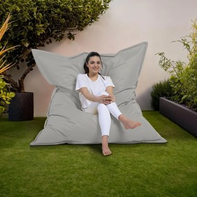Градински пуф Giant Cushion 140x180, цвят Сив