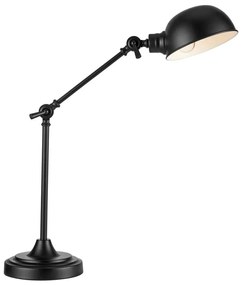 Markslöjd 108584 - Настолна лампа PORTLAND 1xE27/40W/230V черна