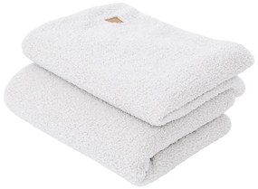 Бяло бебешко одеяло от шерпа 100x77 cm – Meowbaby