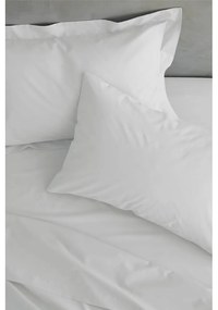 Бяло перкалово покритие за рамка на легло 90x190 cm Easy Iron Percale – Catherine Lansfield