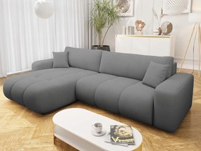 Ъглов диван Furyn L Maxi-Тъмносив