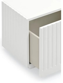 Бяло нощно шкафче Doric - Teulat