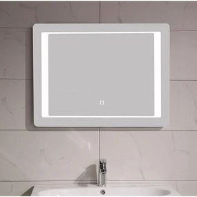 LED огледало с нагревател ICL 1593, Inter Ceramic, 80x60см