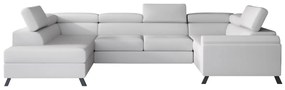 Разтегателен диван в П-образна форма  ESMADA, 336x92x200, soft 17,ляв