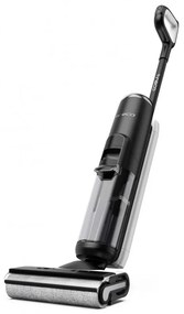 Вертикална прахосмукачка Tineco Floor One S6 Flashdry Pet FW144000DE, 220W, 0.7 л мръсна/0.8 л чиста/0.8 л прах, Автономия 35 мин, iLoop сензор, Технология MHCBS, 130 м2, Черен